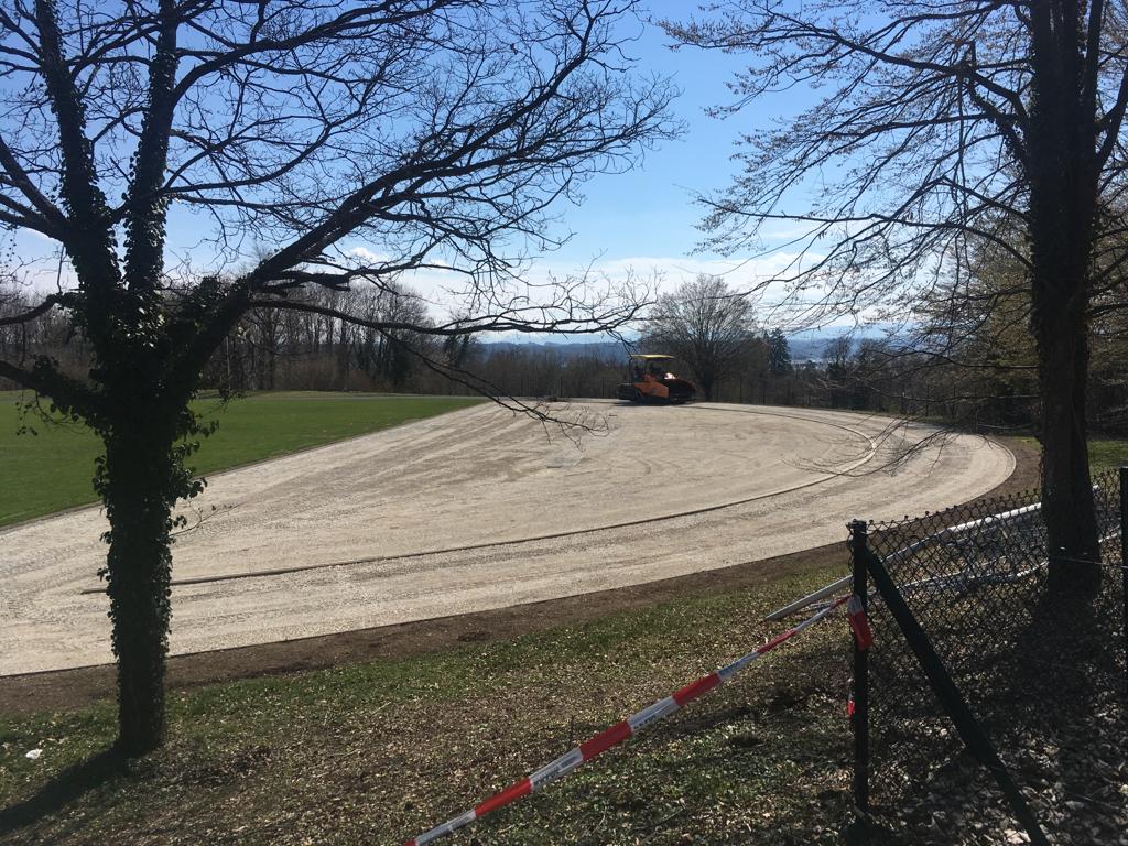 Buchheim Stdion im Aufbau 2019